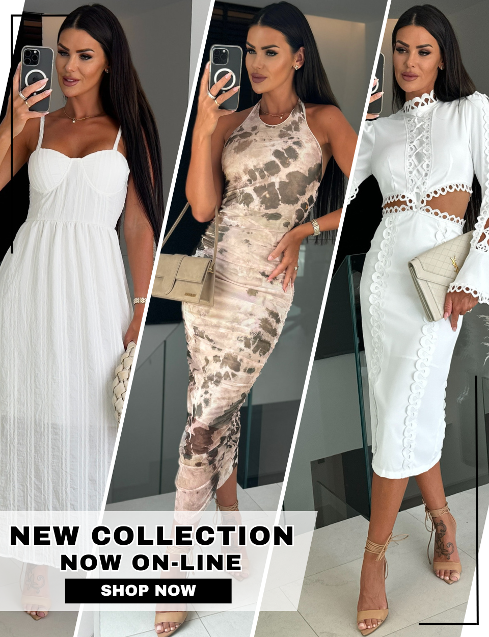 split dress Cha Cha Strapless Thigh Black 2 FOR $110 Bikers & Racers - Color:dusty rose